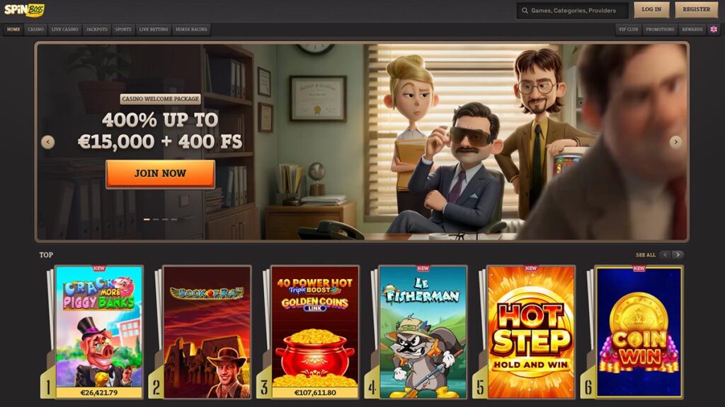 spinboss is het beste online casino zonder cruks