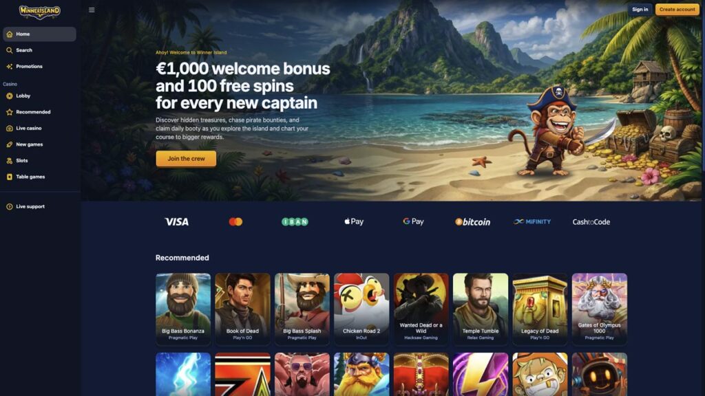 ervaringen met no cruks goksite van winner island nederland